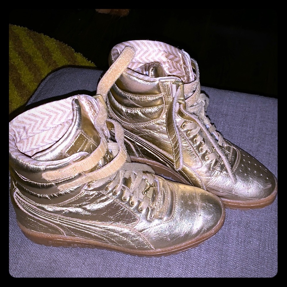 Puma Sky Wedge Lux x Rime Lifestyle Gold